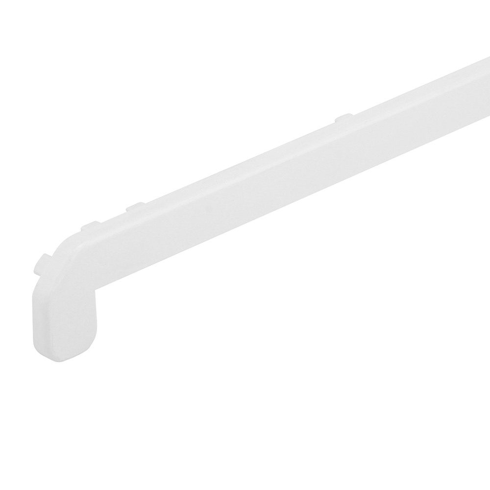 Заглушка торцевая Danke для ПВХ подоконников белая соединитель для пластиковых подоконников danke 700 мм белый