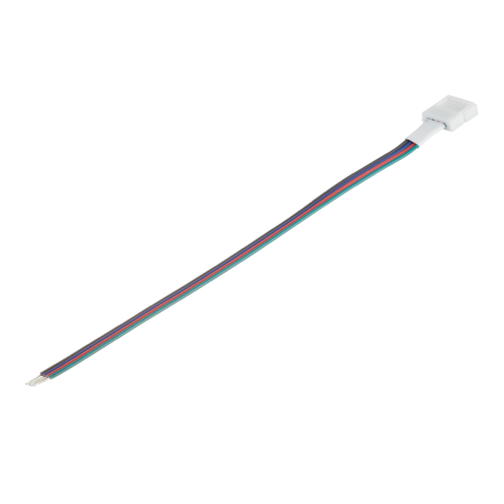 Коннектор для светодиодной ленты SMD 5050 RGB Navigator (71488) 12 В NLSC-RGB10mm-W-PC (5 шт.) led strips lights 5m color bluetooth iuces rgb 5050 smd waterproof wifi flexible lamp tape ribbon diode dc12v