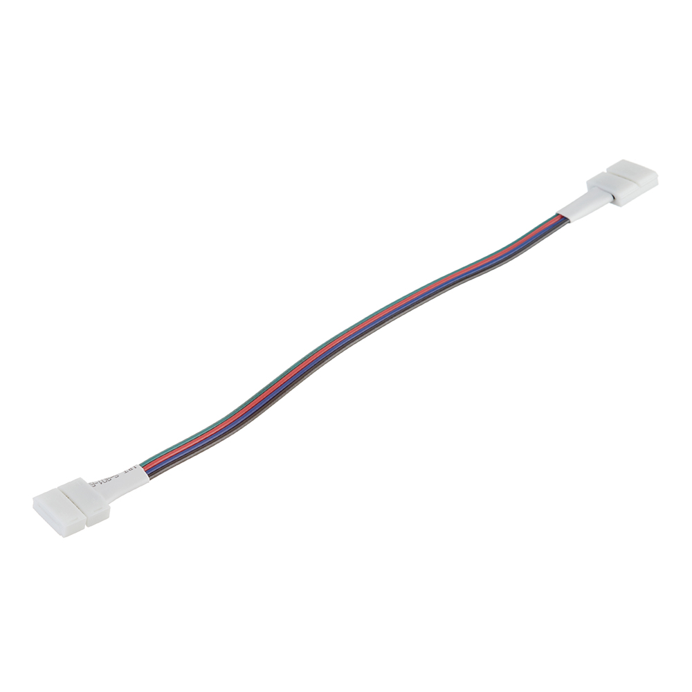 Коннектор для светодиодной ленты SMD 5050 RGB Navigator (71490) 12 В NLSC-RGB10mm-PC-W-PC (5 шт.) коннектор для подключения ленты шириной подложки 10 мм 5050 rgb 1 клипса