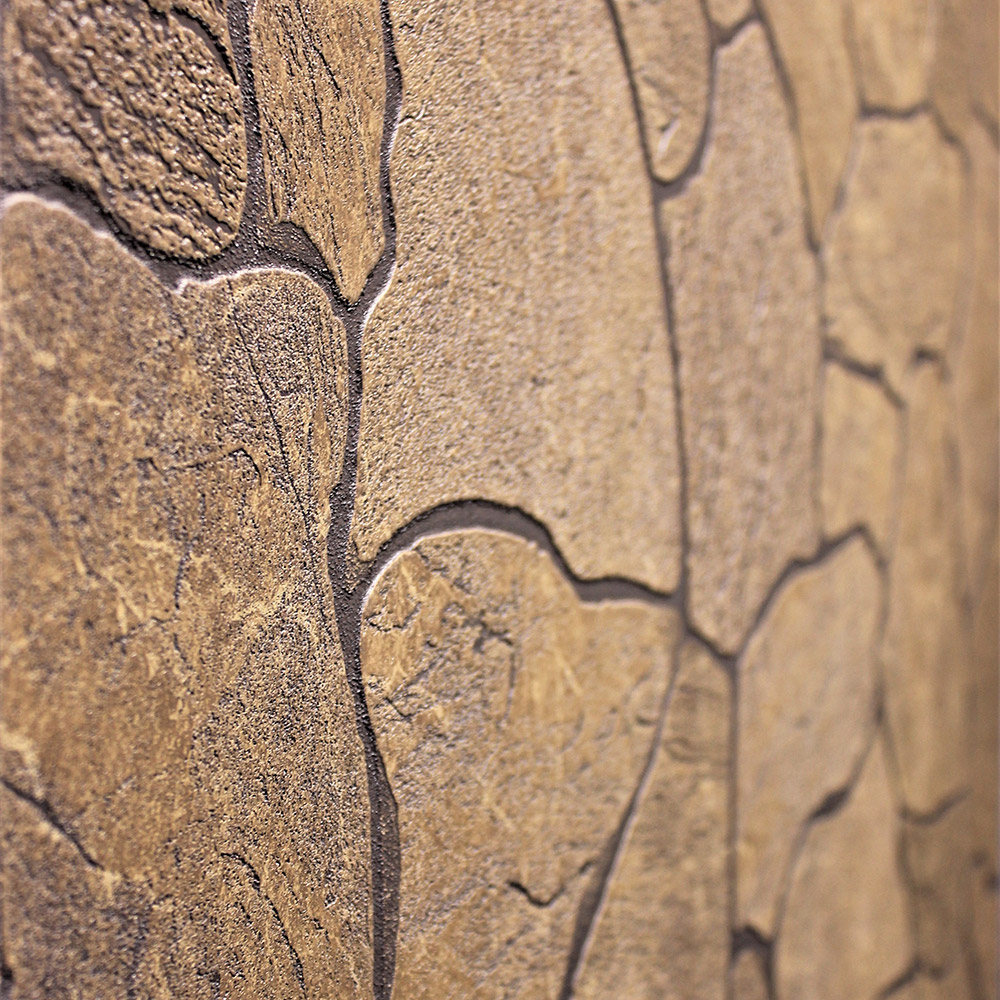 фото Панель мдф камень коричневый 2440х1220х6 мм стильный дом