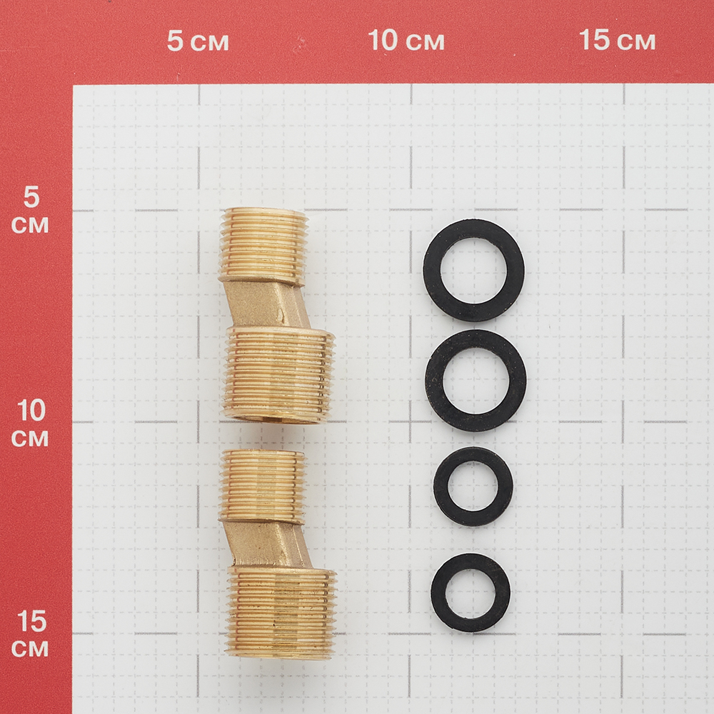 фото Эксцентрик для смесителя corsa deco 3/4"х1/2" 48 мм