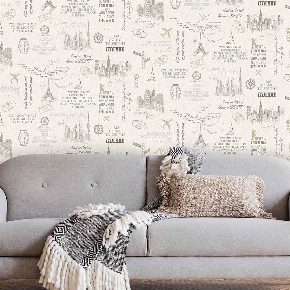 Обои victoria stenova wallcoverings в интерьере