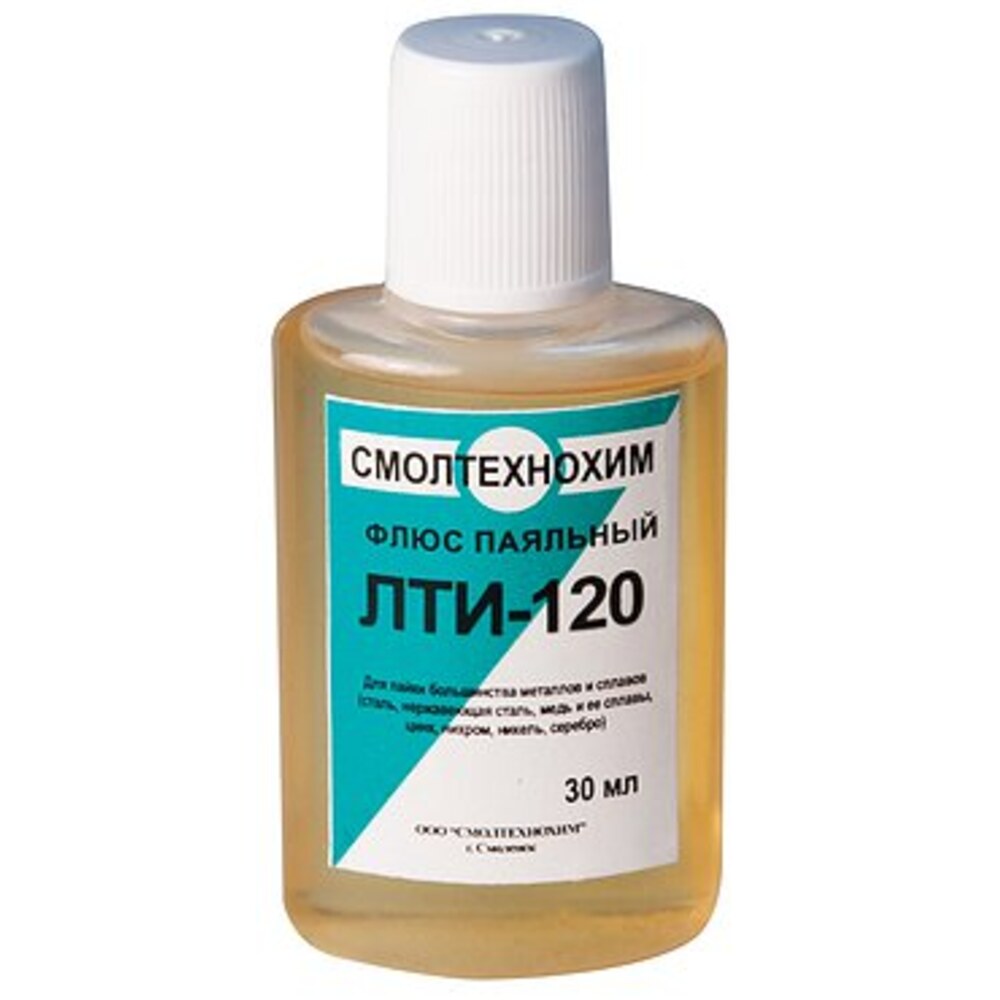 Флюс для пайки медных труб СмолТехноХим ЛТИ-120 (60559) 30 мл — купить ...