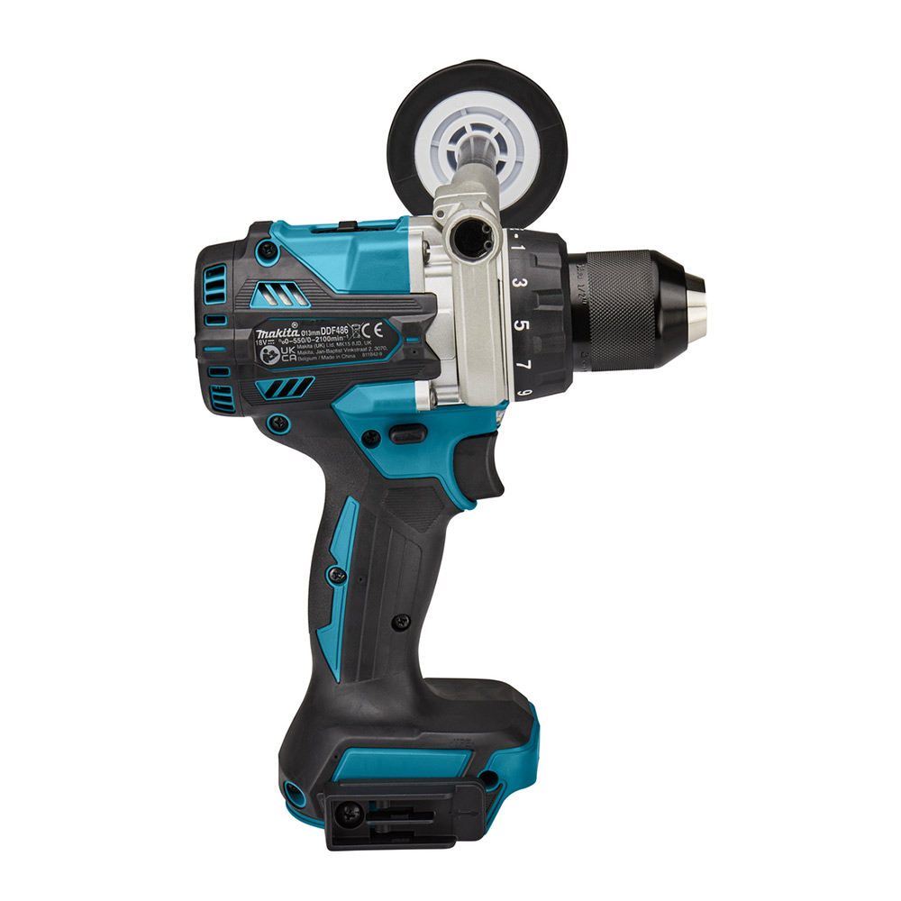 фото Дрель-шуруповерт аккумуляторная безударная makita ddf486z (ddf486z) 18в li-ion без акб и зу