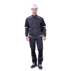 Куртка рабочая ГК Спецобъединение Турбо Safety (Кур 1604/96/182) 48-50 (M-L) рост 182-188 см темно-серая