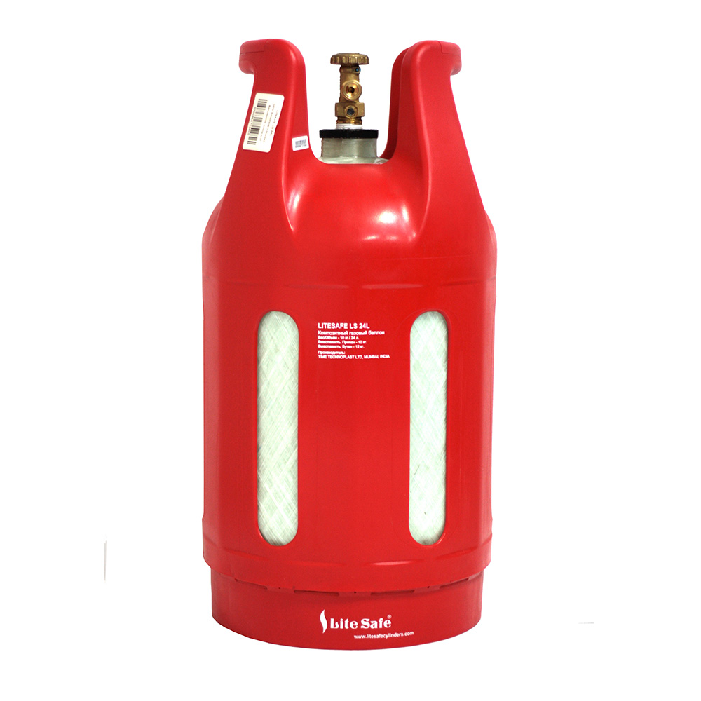 Баллон газовый композитный LiteSafe 24 л баллон газовый кислородный пнтз 10 л