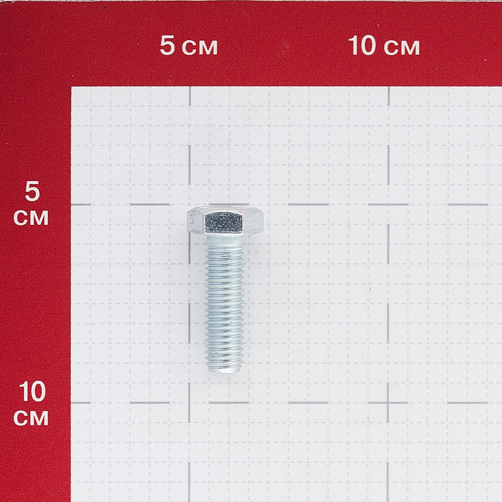 фото Болт m10x35 мм din 933 10,9 (6 шт.) стройметиз