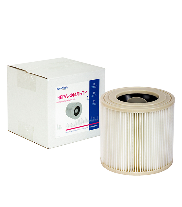 Фильтр для пылесоса Ozone (KHSM-WD2000) к моделям Karcher WD 2/3 полиэстер для сухой и влажной уборки фильтр для пылесоса euroclean khpmy wd2000 к моделям karcher wd 2 3 бумага для сухой уборки