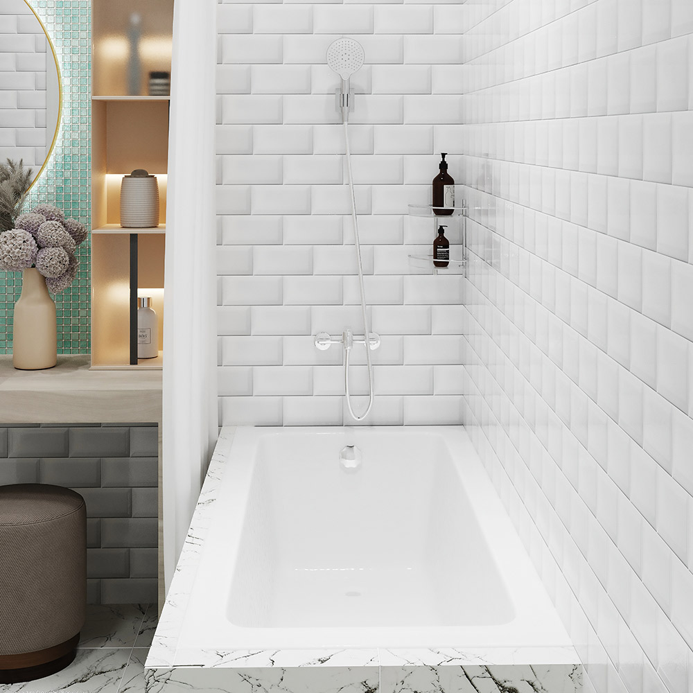 фото Плитка облицовочная corsa deco cool brick white 150x75x7,8 мм (136 шт.=1,53 кв.м)