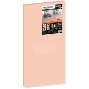 Подложка пенополистирол Fargo 1,5 мм 0,5 м 6 м2 — купить в Петровиче в ...