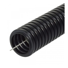 Труба гофрированная ПНД для электрического провода 20 мм (1 м)