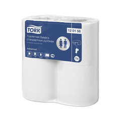 Туалетная бумага Tork Advanced в мини-рулонах 23 м (4 шт.)