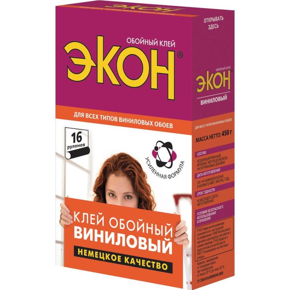 Клей для виниловых обоев Экон винил 450 г (1830424) — купить в Москве ...