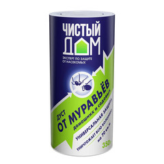 Средство для защиты от муравьев дуст Чистый дом 350 г