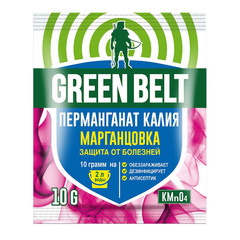 Средство для защиты растений от болезней Green Belt Марганцовка перманганат калия 10 г