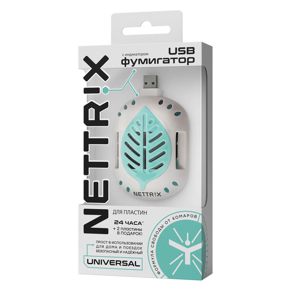 

Средство для защиты от комаров фумигатор для пластин Nettrix Universal