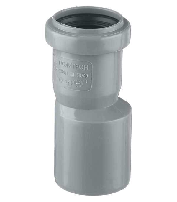 Переходник Pro Aqua Comfort d50х40 мм пластиковый эксцентрический для ...