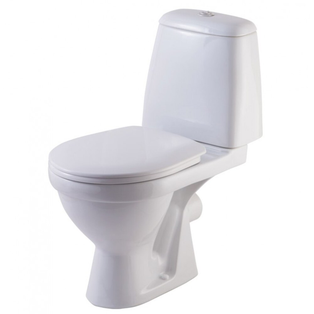 Унитаз-компакт Rosa Премьер с горизонтальный выпуском с сиденьем ...