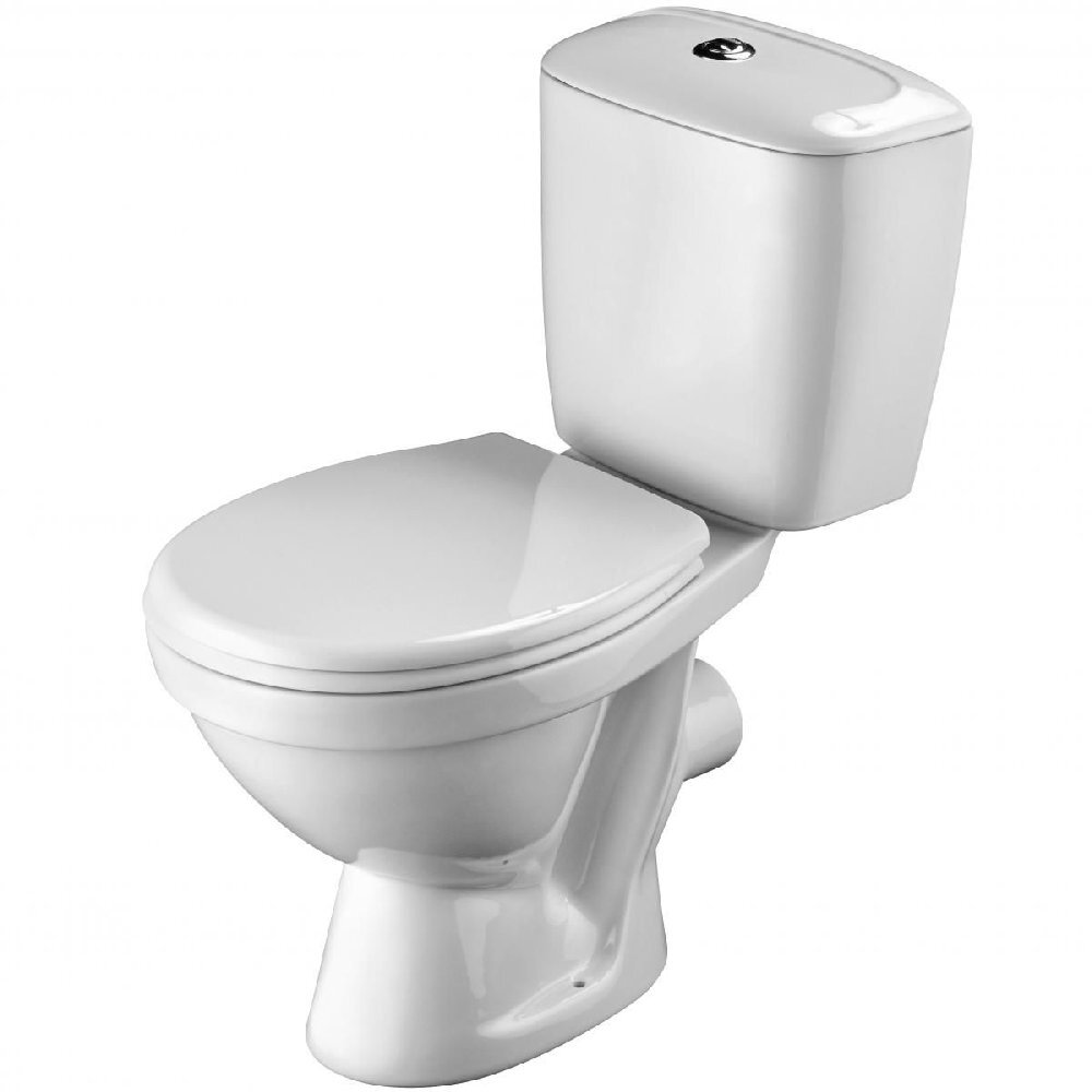 Унитаз-компакт Santek Паллада с горизонтальный выпуском с сиденьем ...