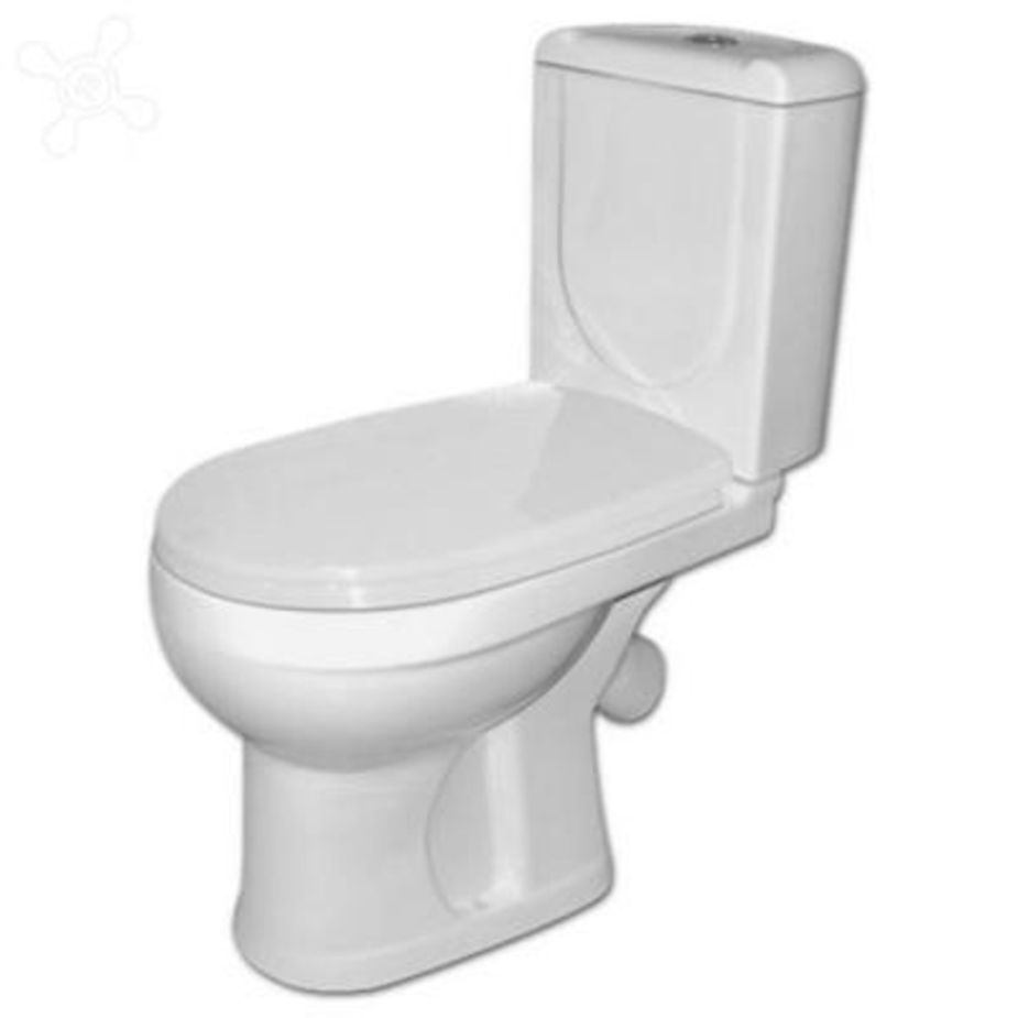 Унитаз-компакт Оскольская керамика Ирида с горизонтальный выпуском с ...