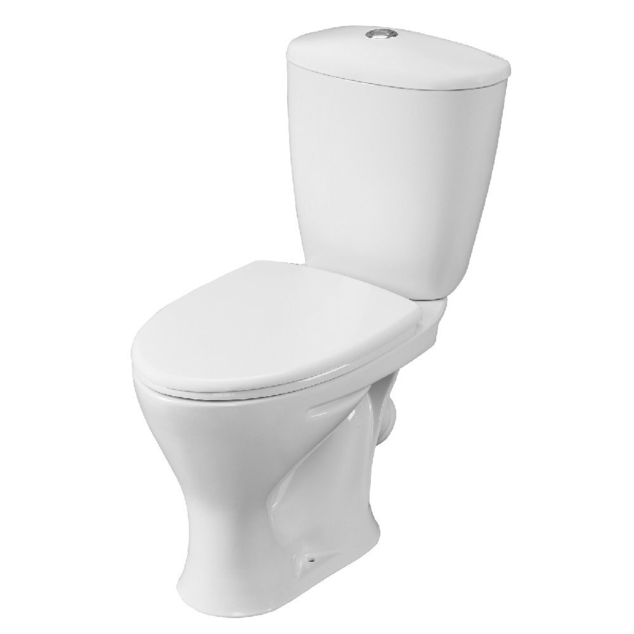 Унитаз-компакт Santeri Версия с косым выпуском с сиденьем дюропласт ...