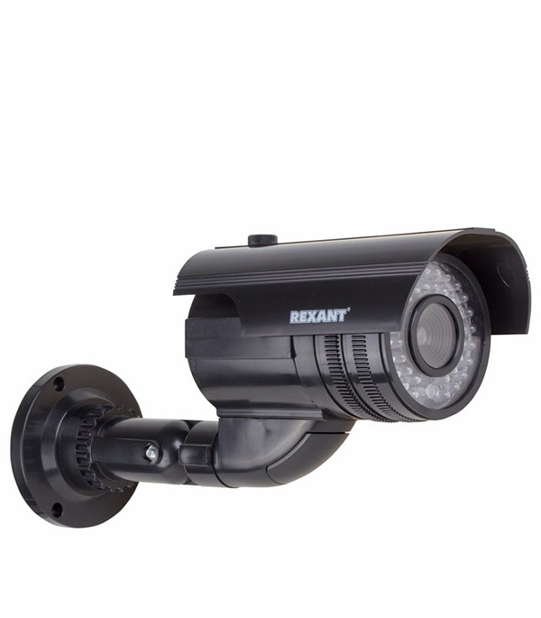 Муляж камеры видеонаблюдения уличный Rexant 45-0250 бесплатная доставка телефон 25 мм объектив платы видеонаблюдения для камеры видеонаблюдения