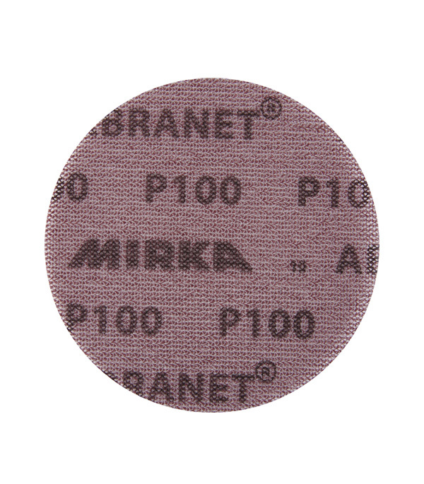Диск шлифовальный Mirka Abranet d125 мм P100 на липучку сетчатая основа (5 шт.) диск шлифовальный mirka abranet d225 мм p180 на липучку сетчатая основа 3 шт