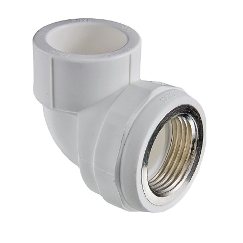 Угол полипропиленовый 25 мм х 1/2 ВР(г) — купить в Петровиче в Санкт ...