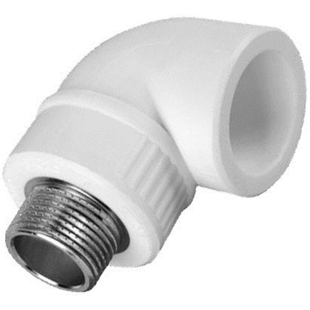 Угол полипропиленовый 25 мм x 3/4 НР(ш) — купить в Петровиче в Москве ...