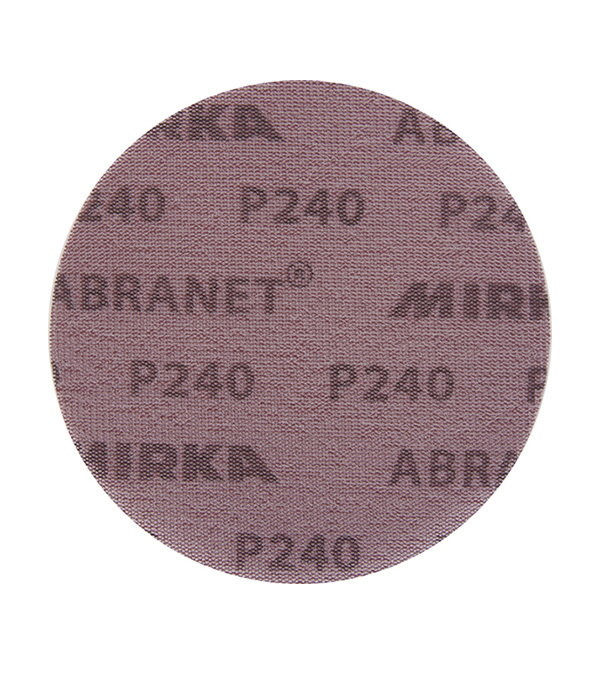 Диск шлифовальный Mirka Abranet d125 мм P240 на липучку сетчатая основа (5 шт.) диск шлифовальный mirka abranet d125 мм p180 на липучку сетчатая основа 5 шт