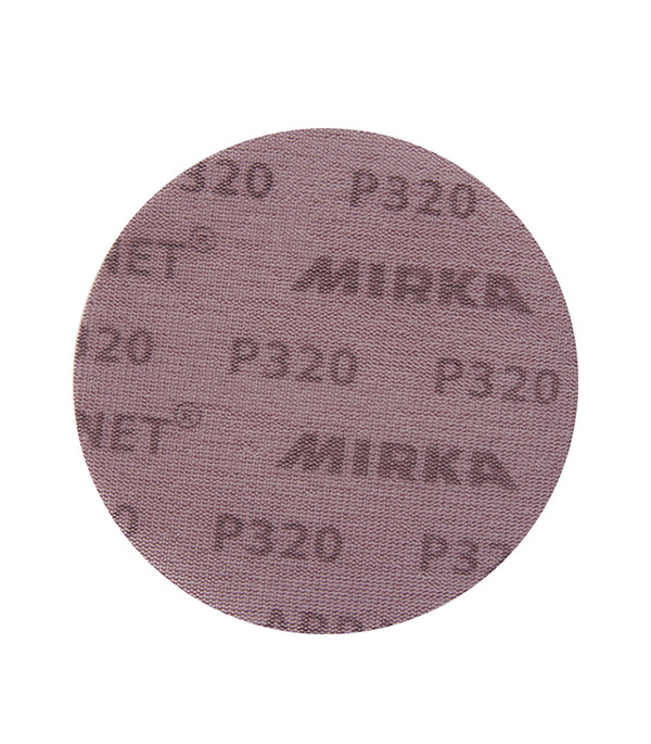 Диск шлифовальный Mirka Abranet d125 мм P320 на липучку сетчатая основа (5 шт.) диск шлифовальный mirka abranet d125 мм p180 на липучку сетчатая основа 5 шт