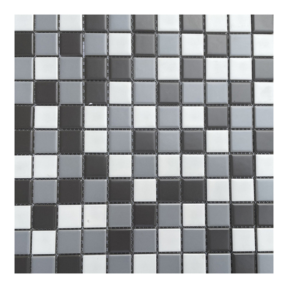 Мозаика Lavelly Urban черно-белая из керамогранита 300х300х5 мм