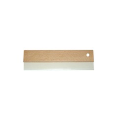 Шпатель для затирания швов Biber резиновый 200 мм с деревянной ручкой (35241)