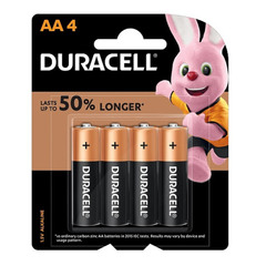 Элемент питания Duracell Basic AA, Bl 4 шт