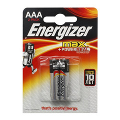 Элемент питания алкалиновый Energizer MAX, LR6/316 АА BL2