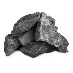 Камни для бани и сауны Габбро диабаз 20 кг
