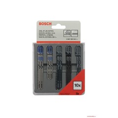 Пилки для лобзика Bosch (2607010148) по дереву, по металлу набор (10 шт.)