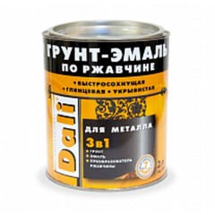 Грунт-эмаль по ржавчине 3в1 Dali слоновая кость 2 л