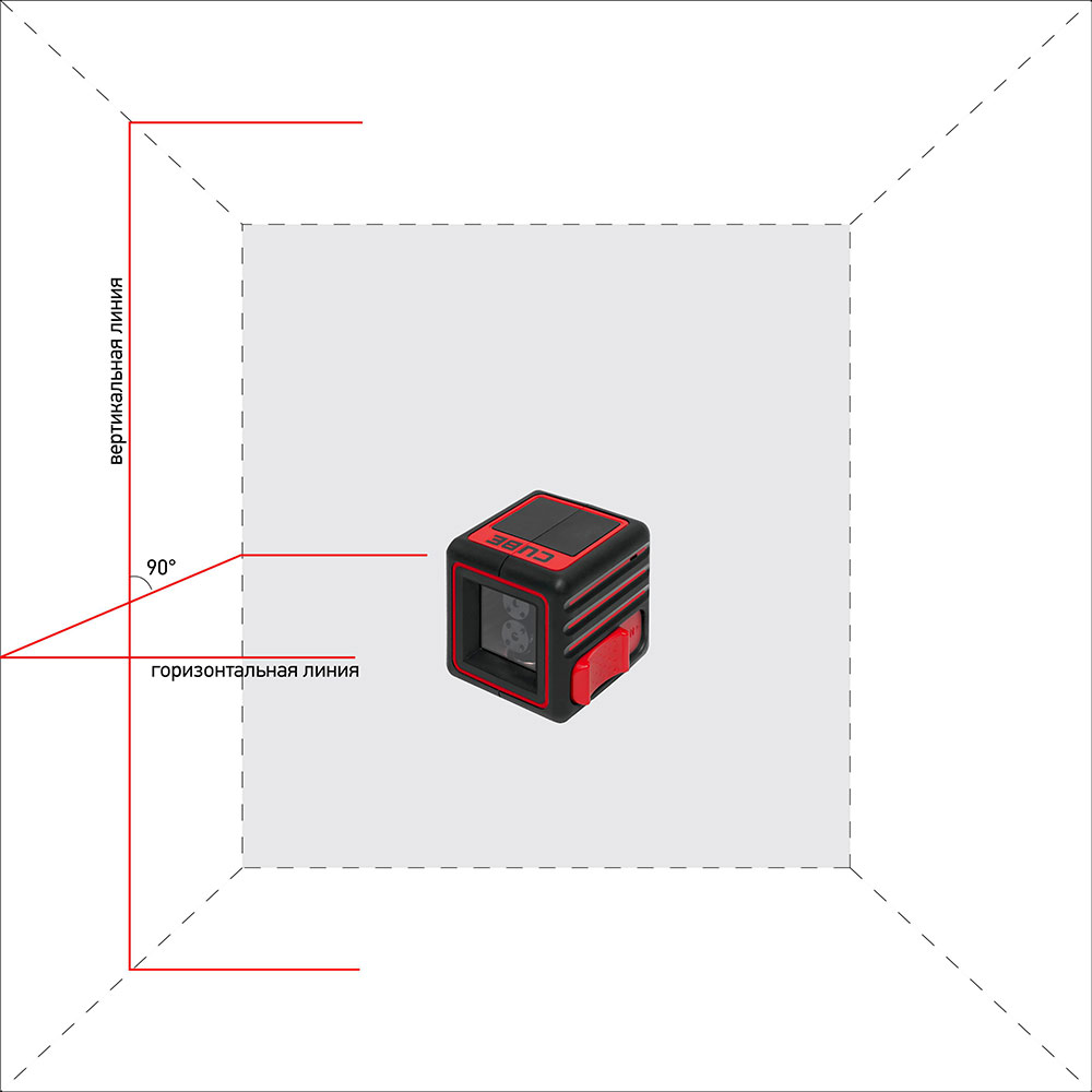 фото Уровень лазерный ada cube basic edition (а00341)