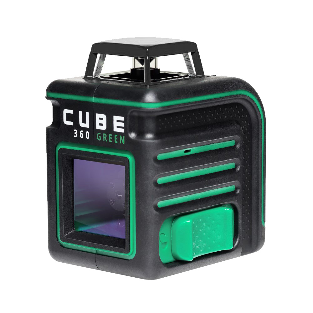 Уровень лазерный ADA Cube 360 Green Professional Edition (А00535) со штативом нивелир лазерный ada 3d cube professional edition 3 луча 20 м ±0 2 мм м