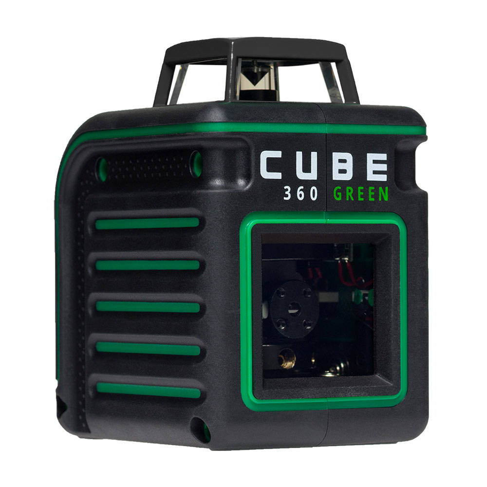 фото Уровень лазерный ada cube 360 green professional edition (а00535) со штативом