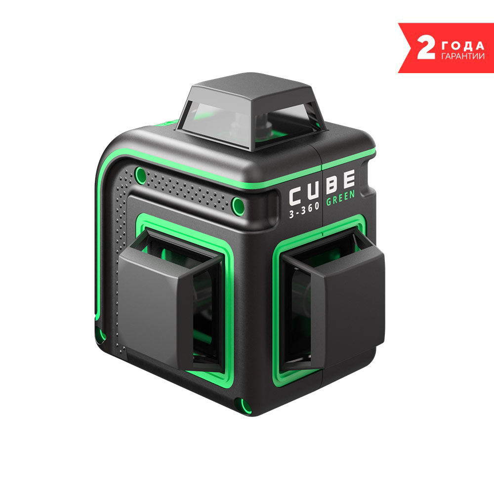 Уровень лазерный ADA Cube 3-360 Green Basic Edition (А00560) уровень лазерный ada cube 3 360 green basic edition а00560