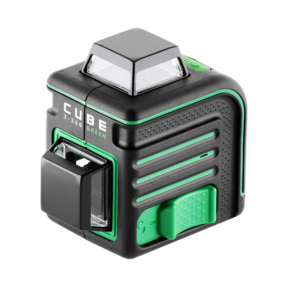 фото Уровень лазерный ada cube 3-360 green ultimate edition (а00569) со штативом и отражателем