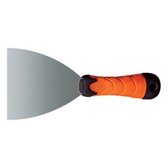 Шпатель малярный Master Color 60 мм с двухкомпонентной ручкой