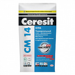 Клей для плитки Ceresit CM 14 Extra 5 кг