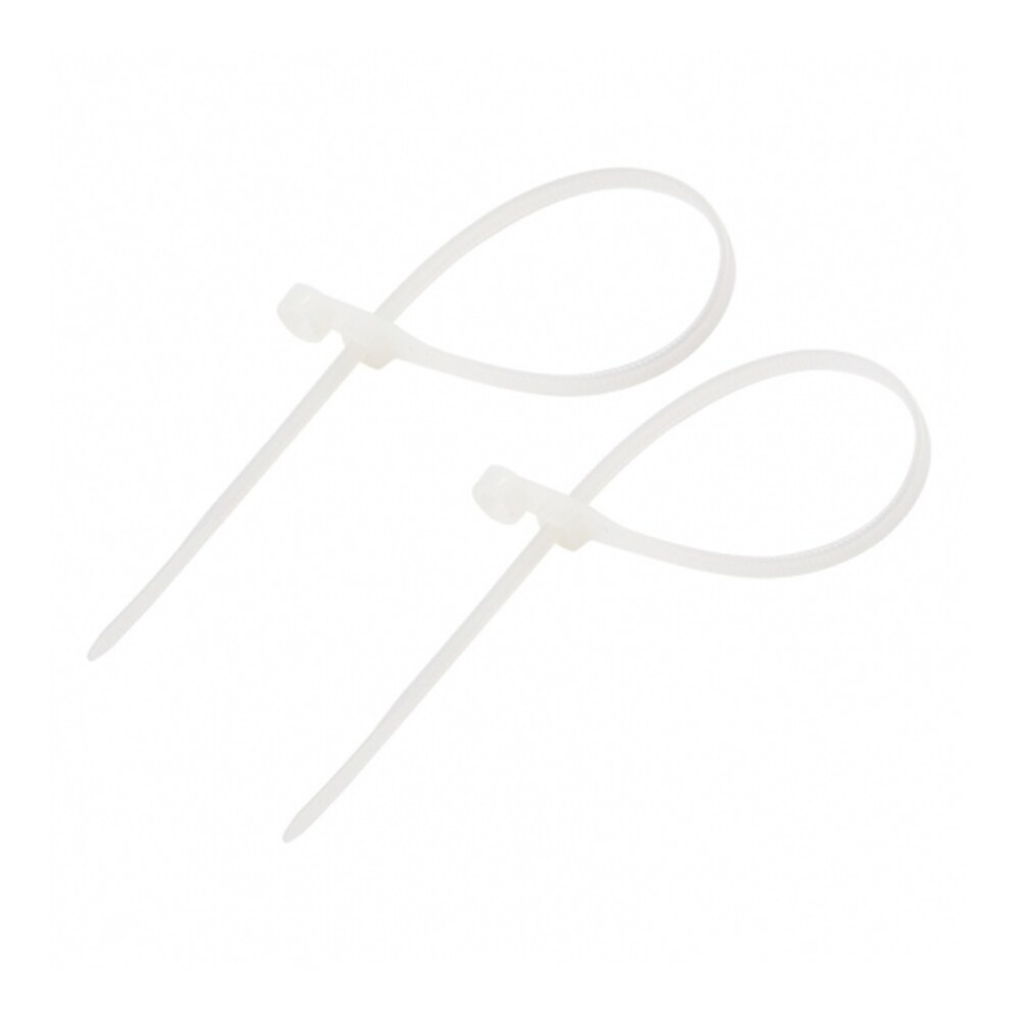 Хомут под винт 3,6х100, 100 штук, белый REXANT — купить в Петровиче в ...