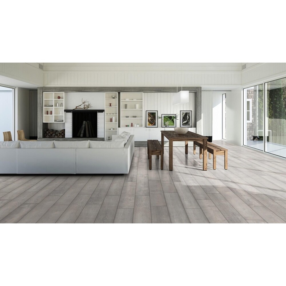 Ламинат 33 класс Eurohome Majestic дуб битник 2,22 м2 8 мм с фаской ...