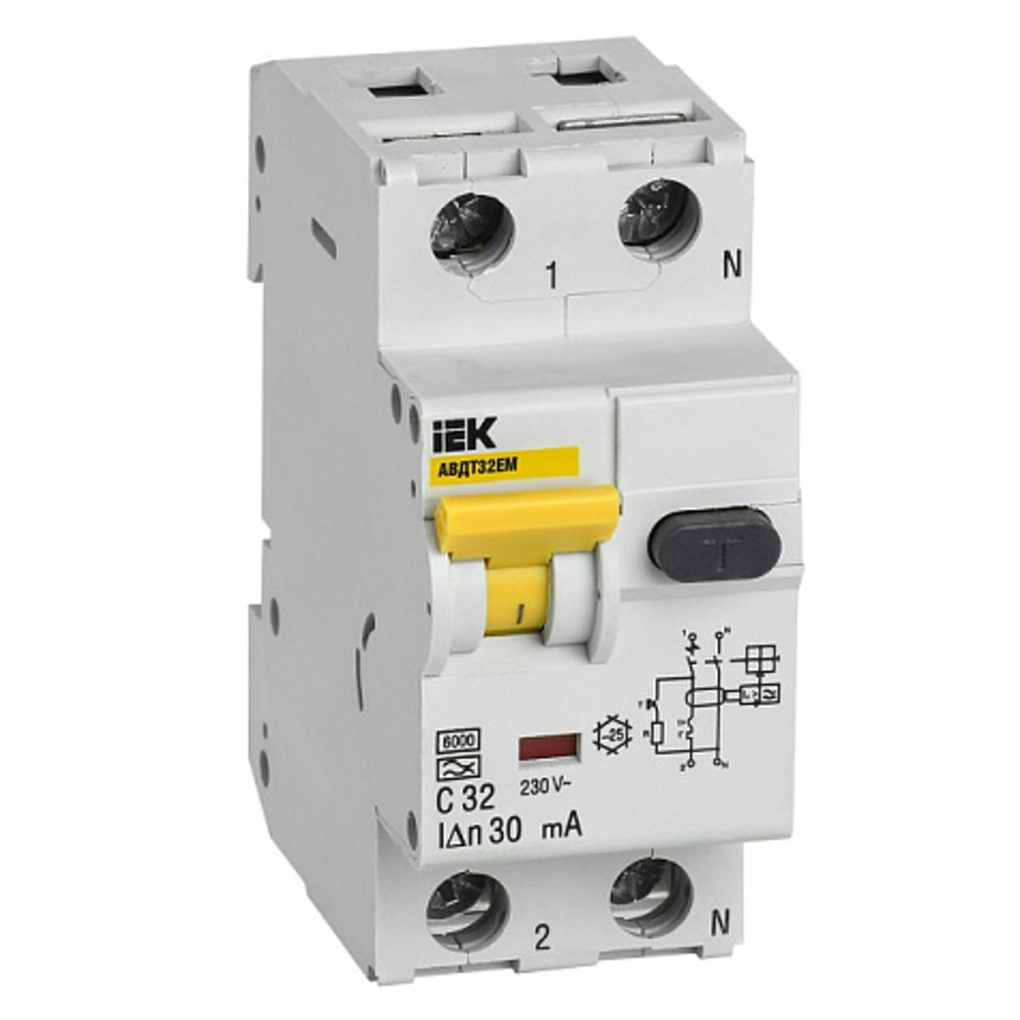 Выключатель автоматический дифференциального тока ИЭК, АВДТ-32, MAD22-5 ...