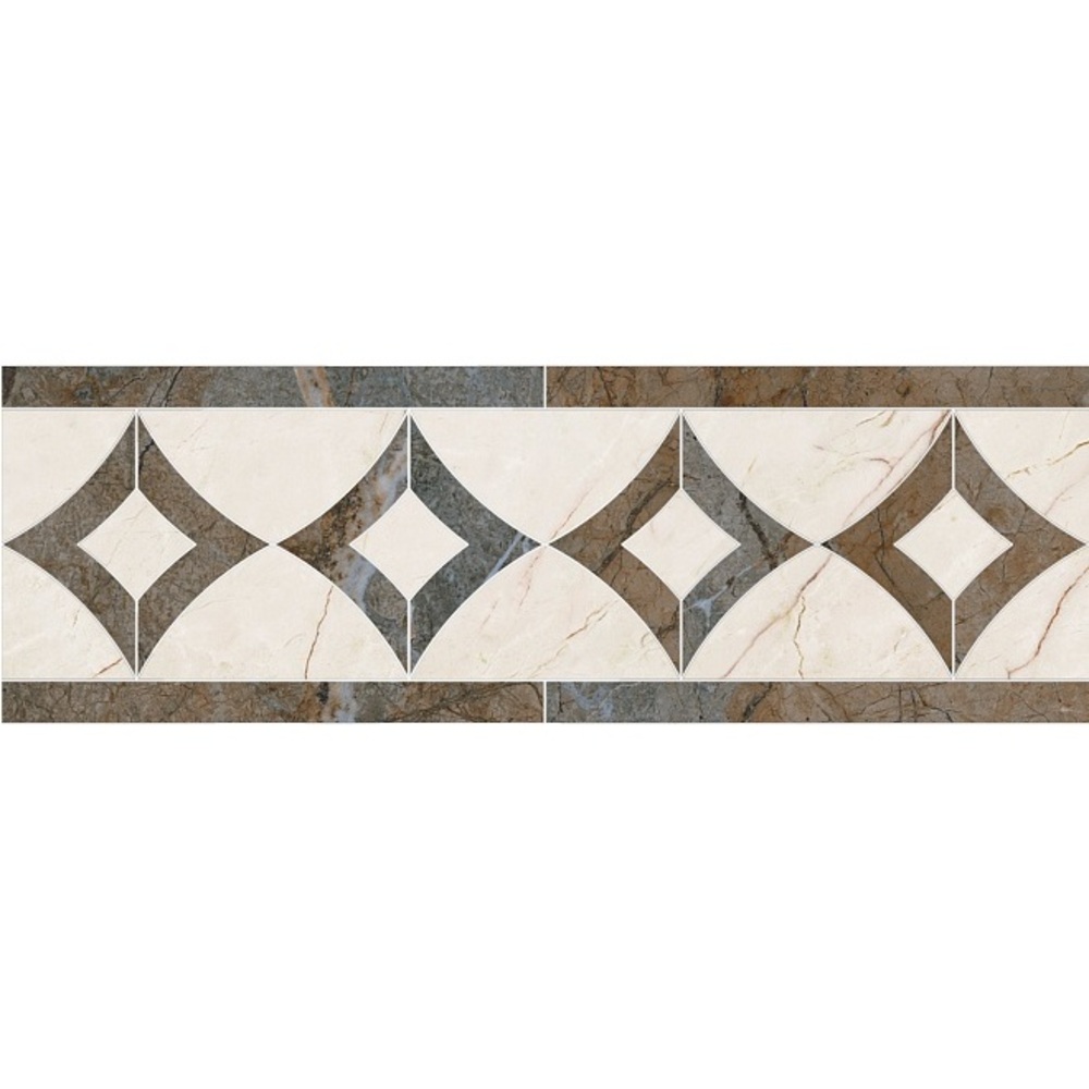 Керамогранит Kerama Marazzi Бордюр Театро наборный 502х165 мм — купить ...