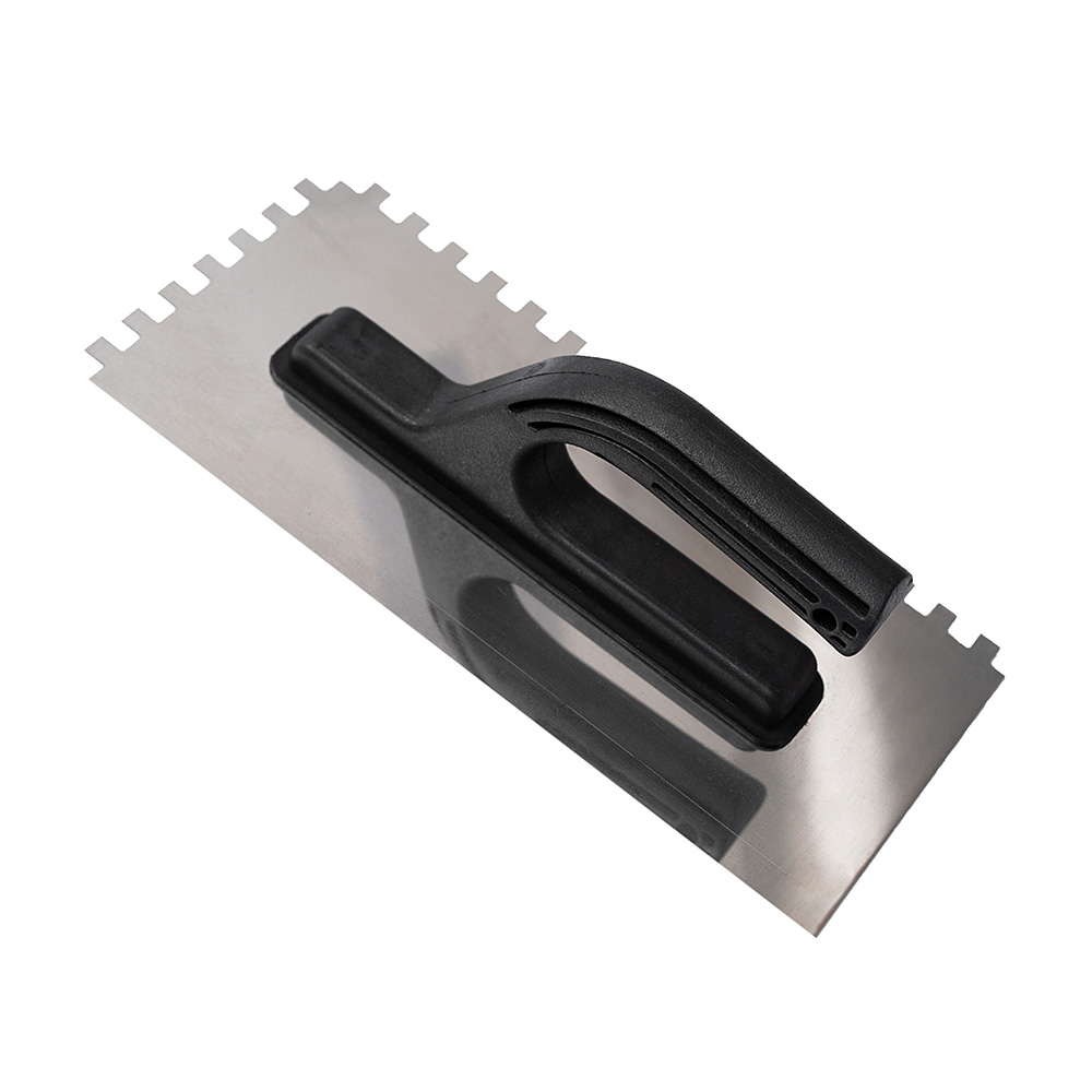 фото Гладилка зубчатая hesler стандарт (822839) 270х130 мм зуб 8х8 мм с пластиковой ручкой